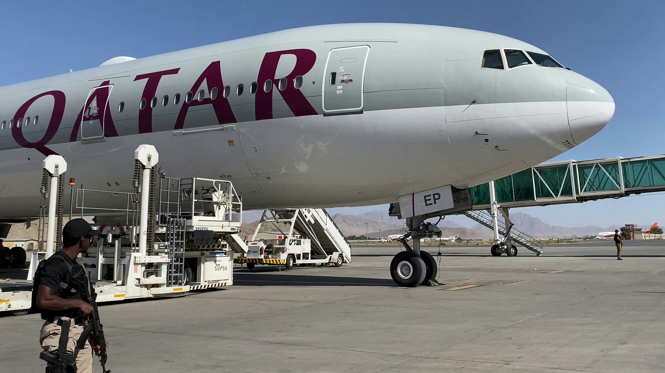 Et fly mod København fra Doha tabte højde og var kun 260 meter over Jorden, før flyet igen begyndte at stige. (Arkivfoto)