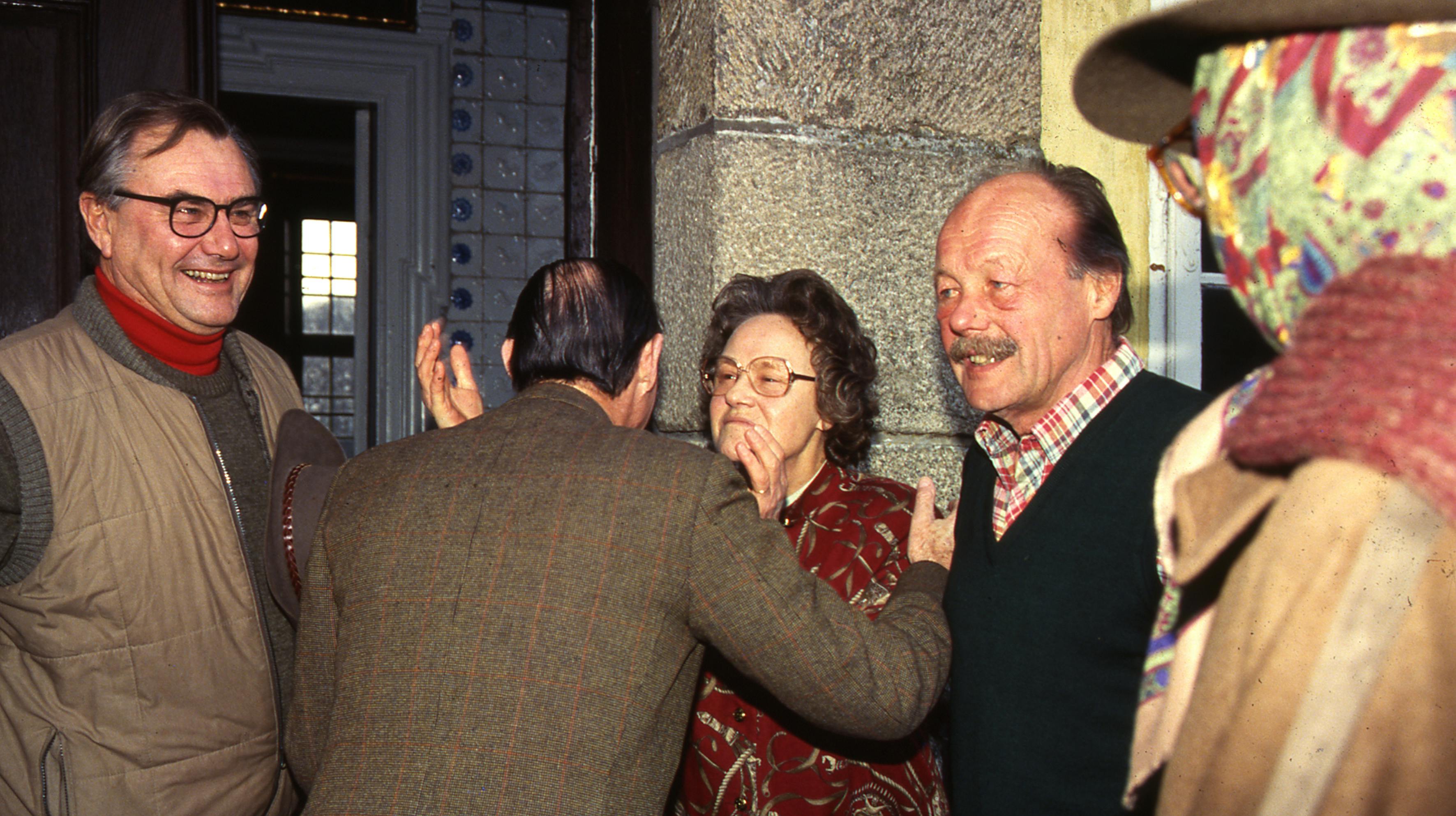 Prinsesse Marie Gabrielle var søster til storhertug Jean af Luxembourg. Her ses søskendeparret med prins Henrik i efteråret 1993.