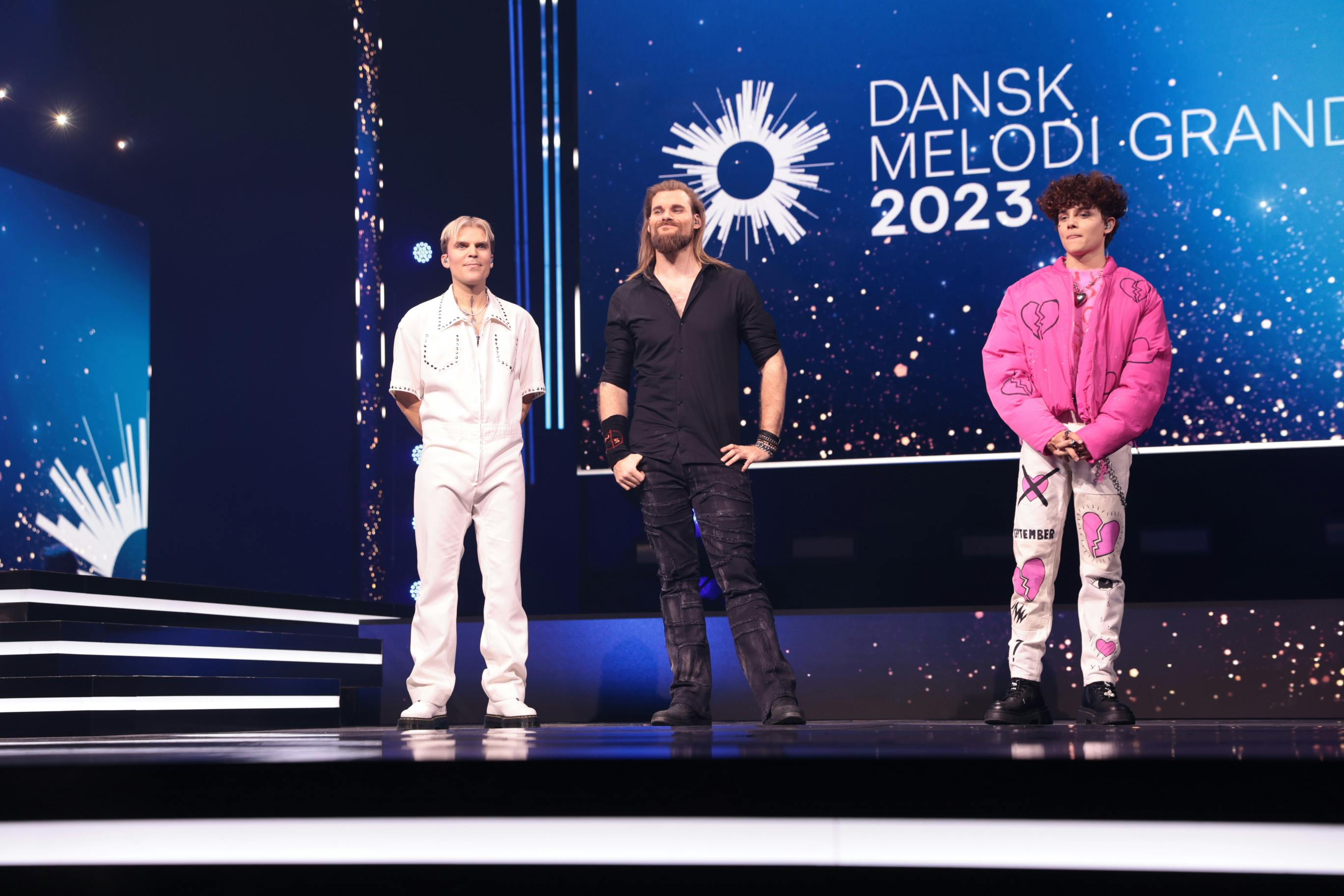 Det var ikke disse tre finalister, danskerne havde regnet med at se kæmpe i sejren i "Melodi Grand Prix" i går aftes.