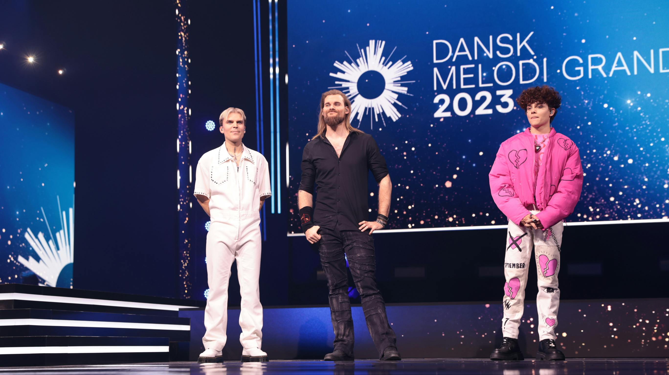 Det var ikke disse tre finalister, danskerne havde regnet med at se kæmpe i sejren i "Melodi Grand Prix" i går aftes.