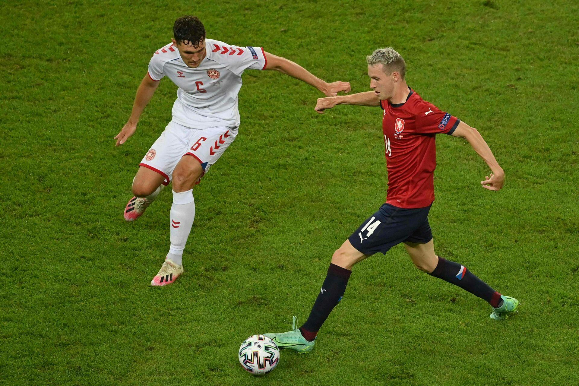 Jakub Jankto var på banen, da Tjekkiet tabte EM-kvartfinalen til Danmark i 2021.