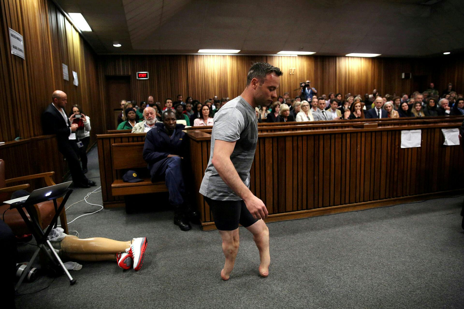 Oscar Pistorius blev kendt skyldig for første gang i september 2014.&nbsp;
