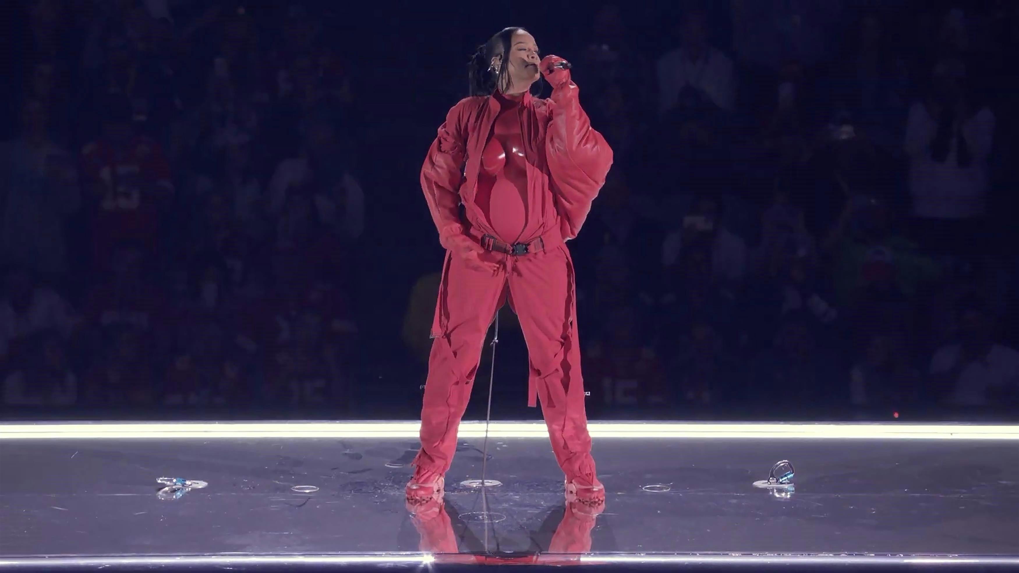 Der er vist ingen tvivl om, at Rihanna er gravid.