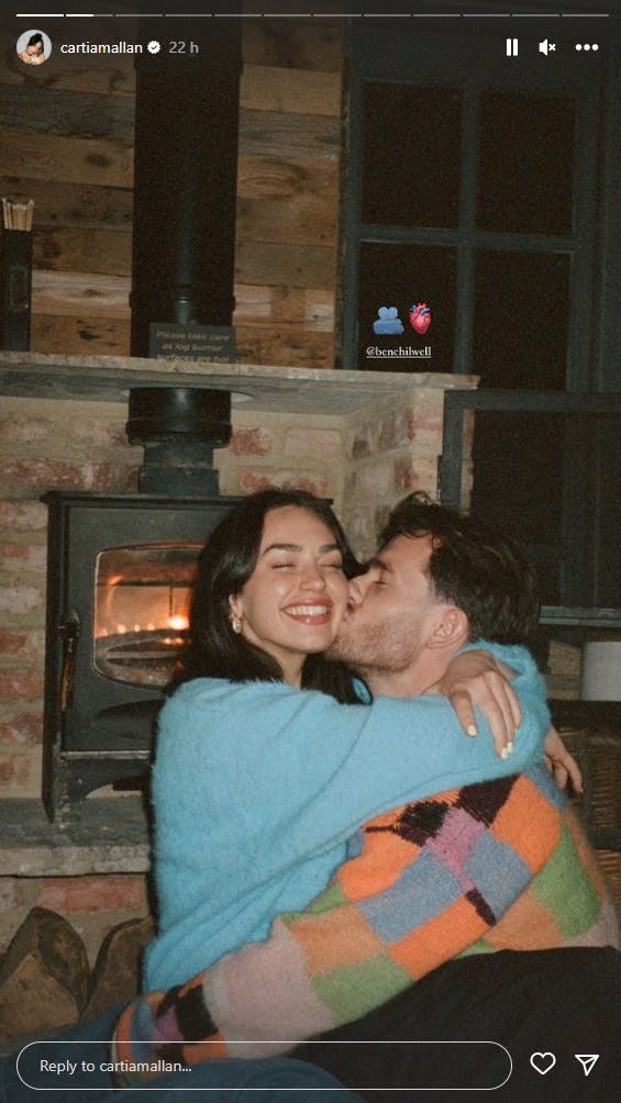 Så er det vist officielt mellem Ben Chilwell og Cartia Mallan. 