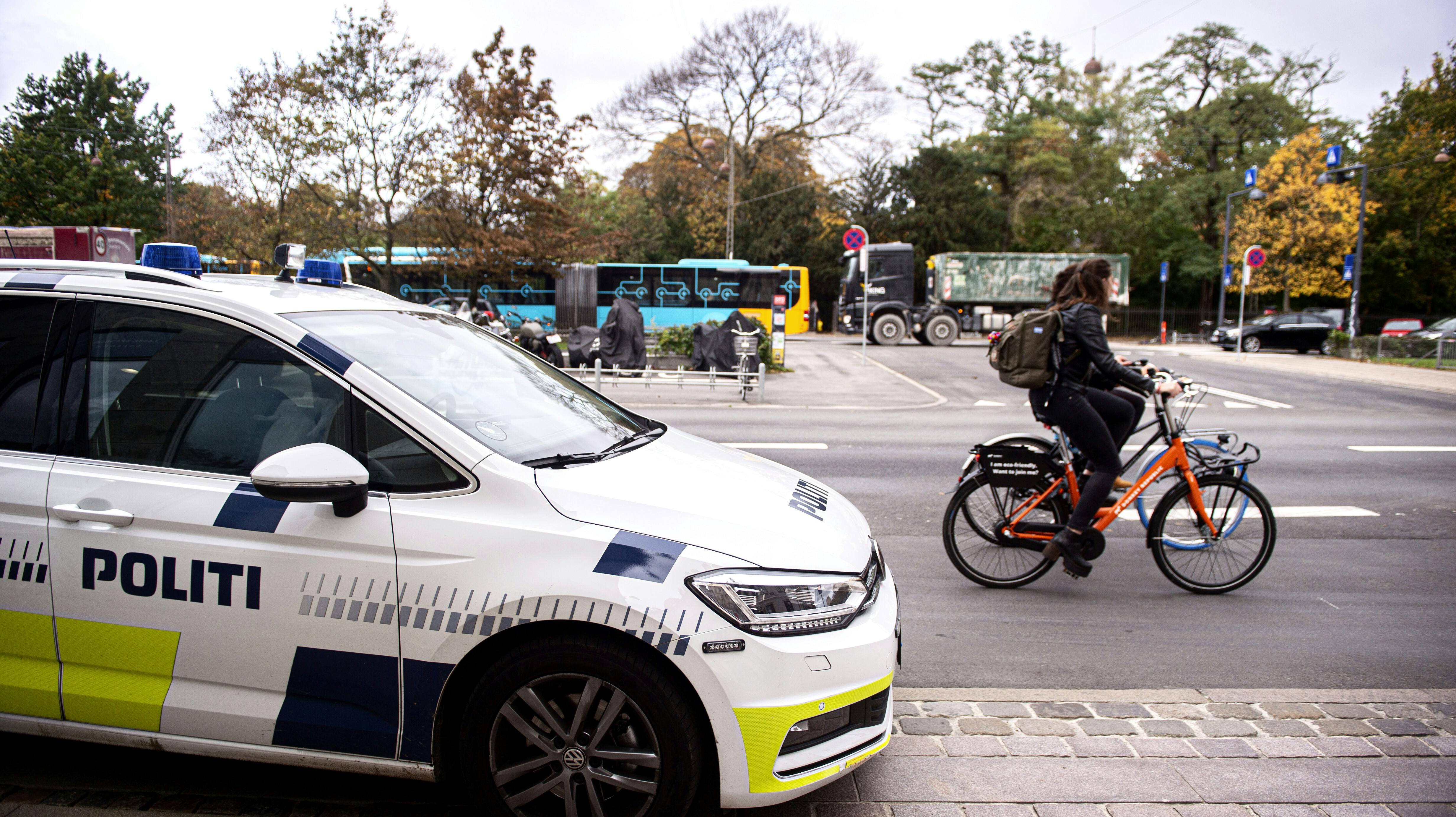 En 38-årig mand blev onsdag eftermiddag anholdt ved stationen i Ikast – fotoet her er et arkivfoto og altså ikke fra Ikast. 