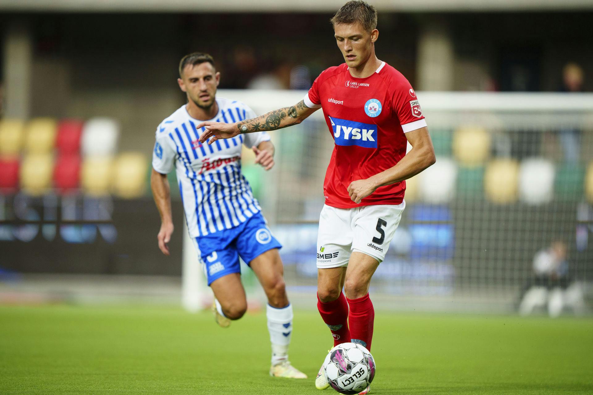 Oliver Sonne skiftede fra HB Køge til Silkeborg i 2021. Siden har de været særdeles glade for ham i det jyske. 