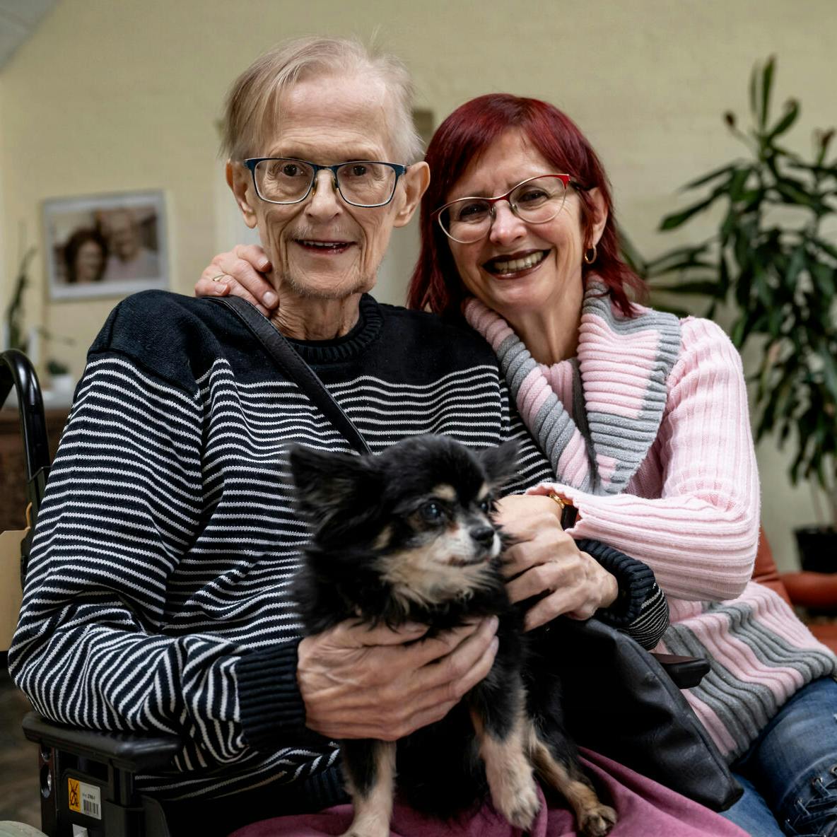 Selvom Sussi naturligvis er meget ked af, at Leo ikke har lang tid tilbage, så glæder hun sig over de mange gode år, de har fået sammen.