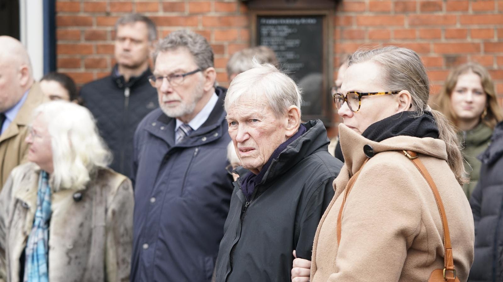 92-årige Jørn Hjorting var tydeligt berørt.