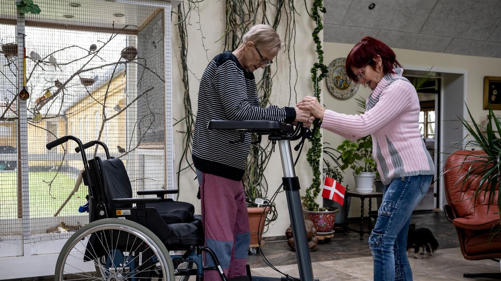 Både i hjemmet og på sygehuset har Sussi og Leo fået en vigtig hjælp, som hun nu siger mange tak for.