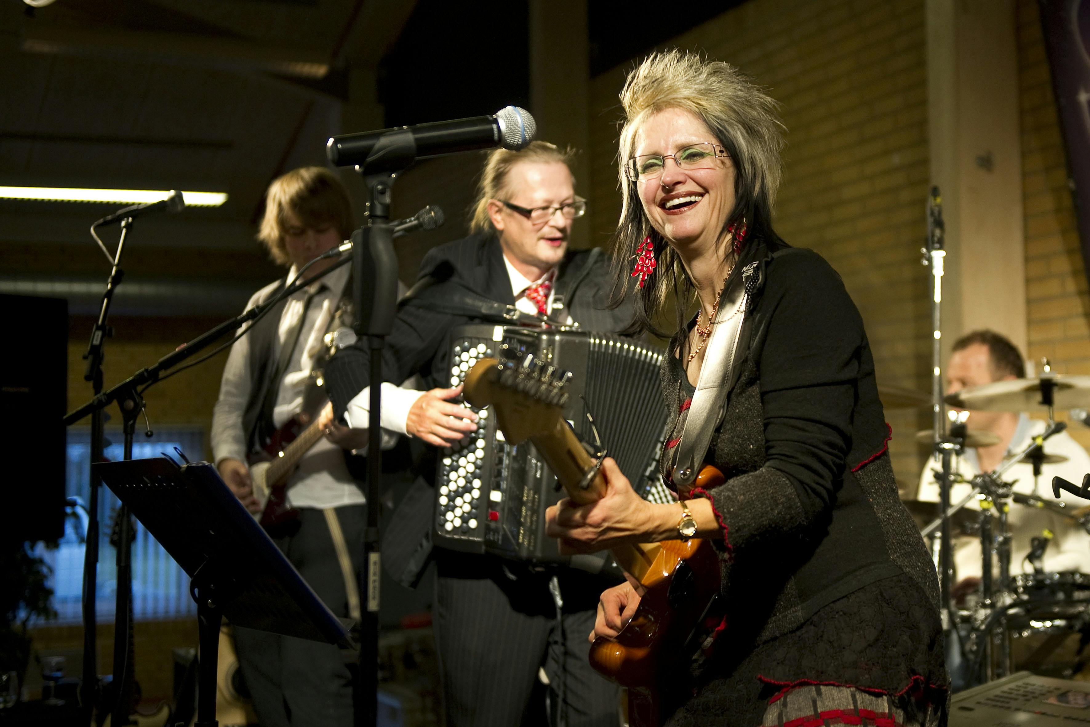 Sussi og Leo kørte deres egen stil, og det kunne mærkes blandt publikum. 