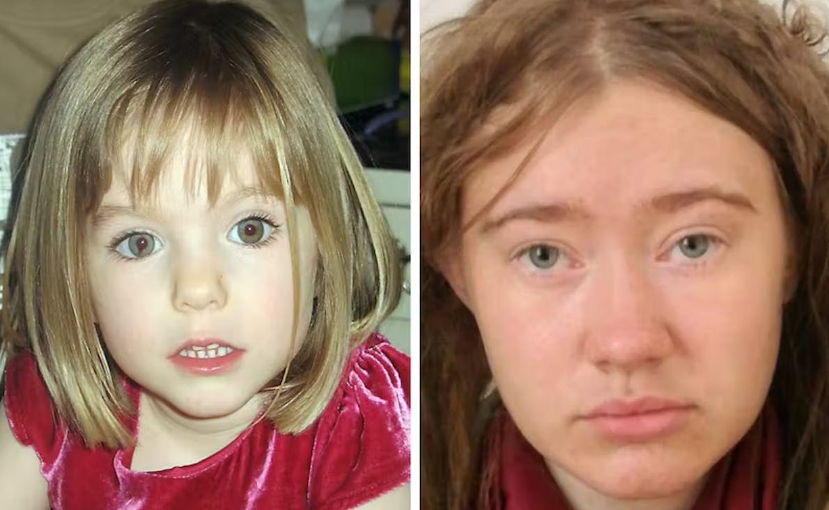 En svensk pige blev i 2016 forvekslet med Maddie. 