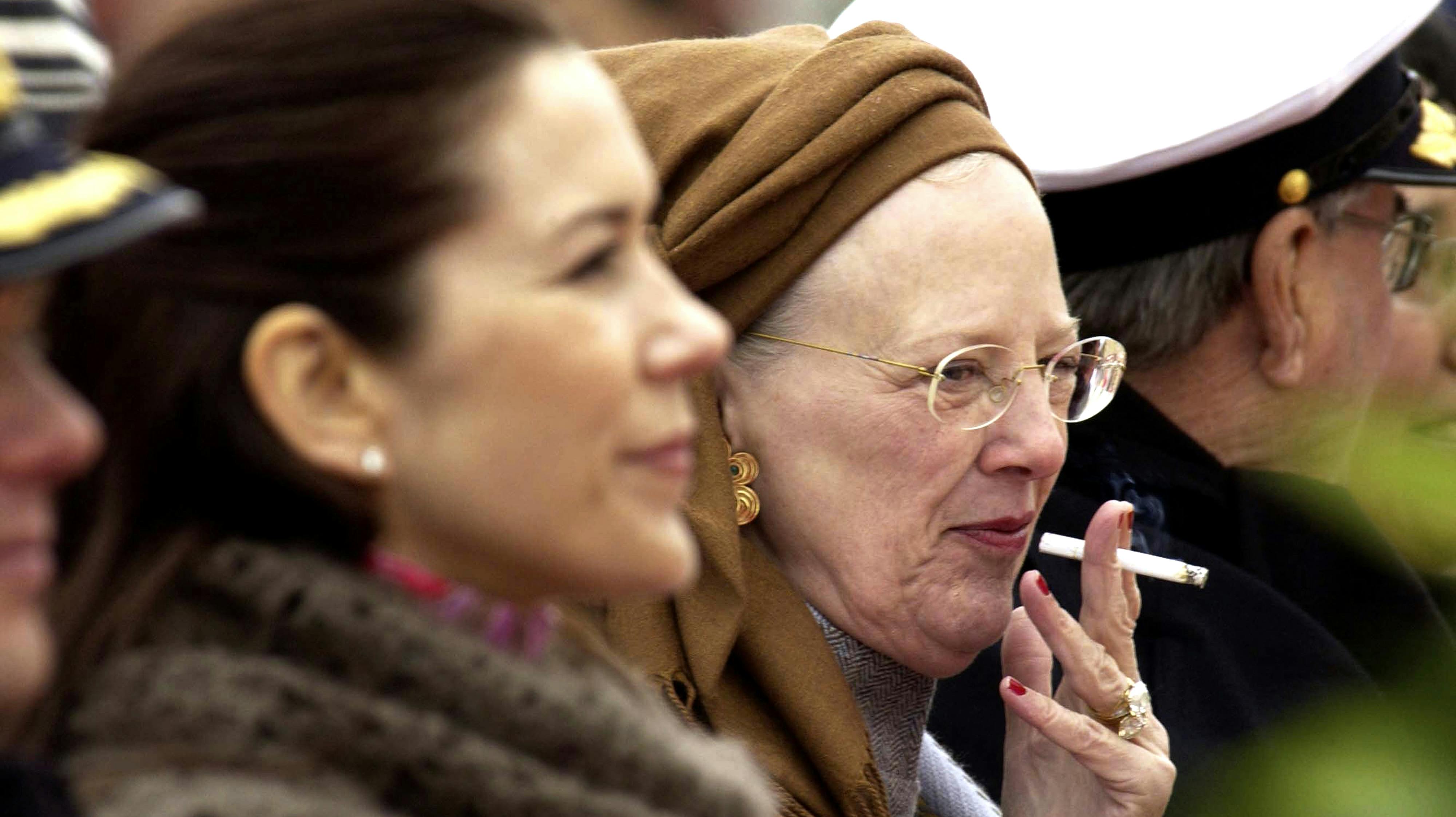 Kronprinsesse Mary og dronning Margrethe