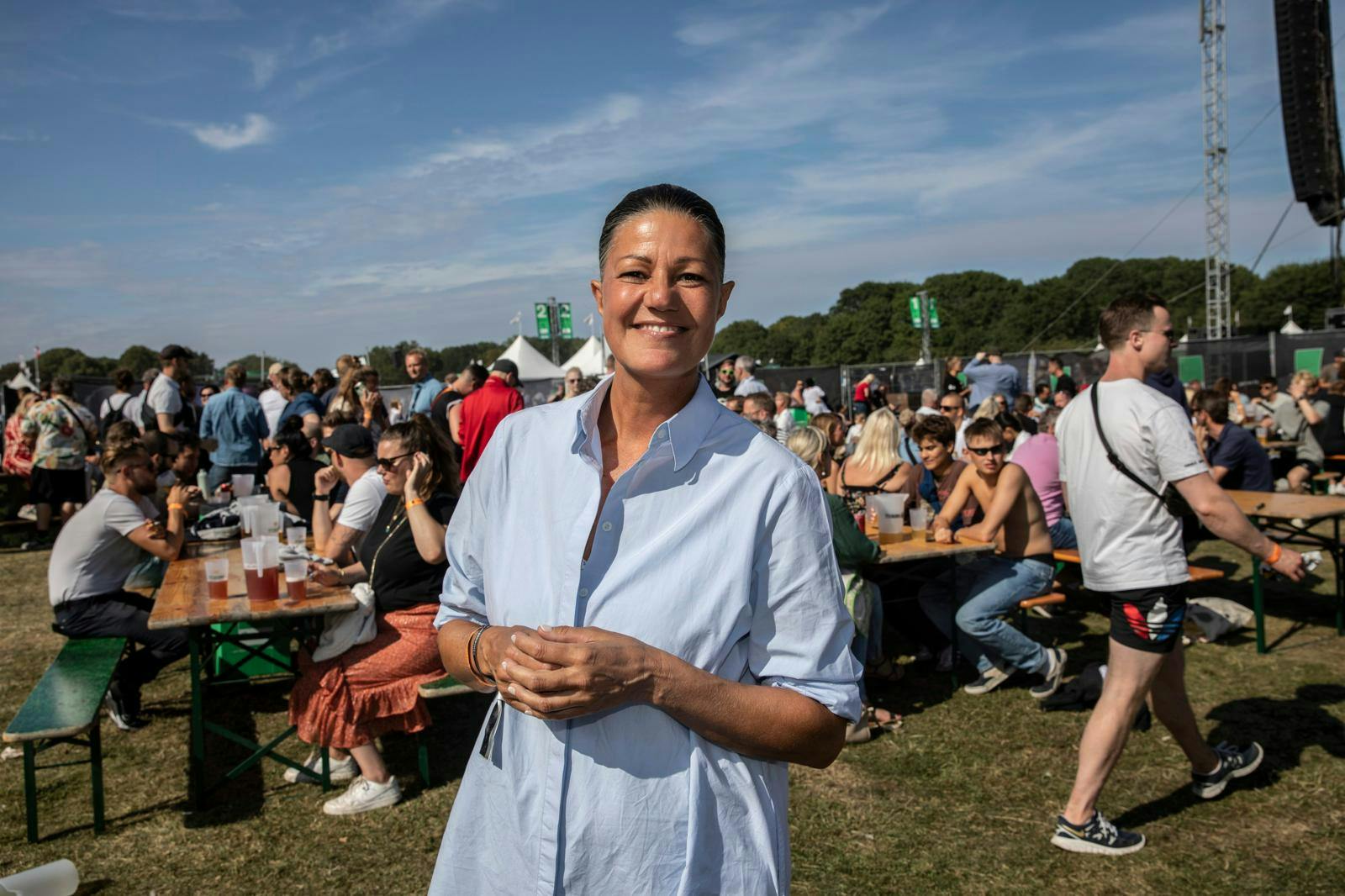 Mette Blomsterberg har travlt i sit privatliv, hvor hun har fundet ny kærlighed.