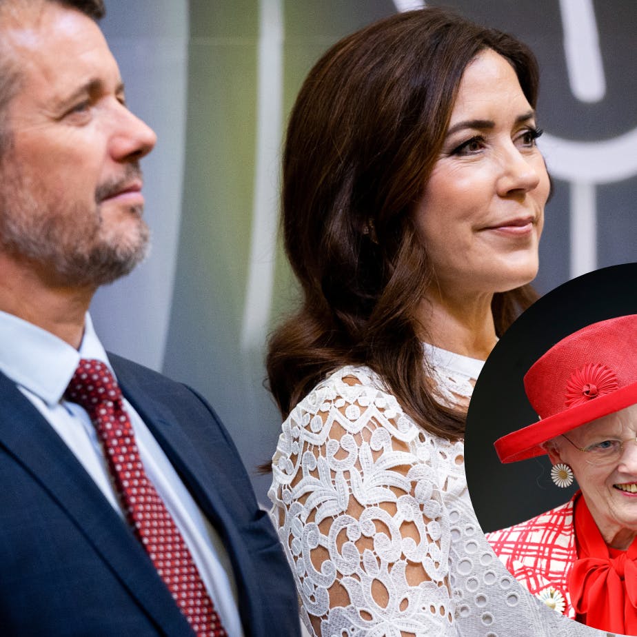 Kronprinsparret har været på visit på Riget torsdag formiddag