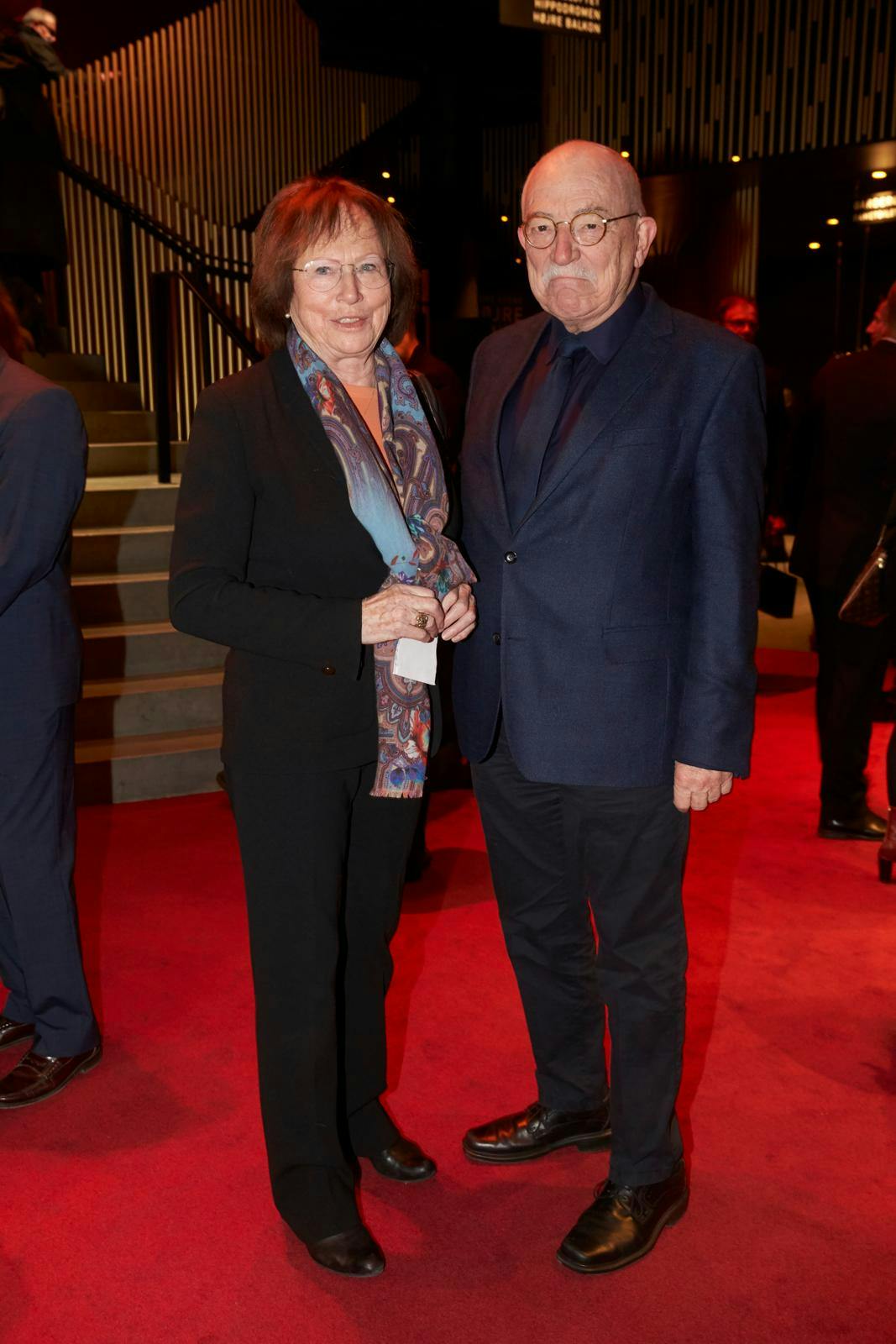 Her ses Alice Vestergaard sammen med sin nu afdøde mand, Uffe Ellemann-Jensen.
