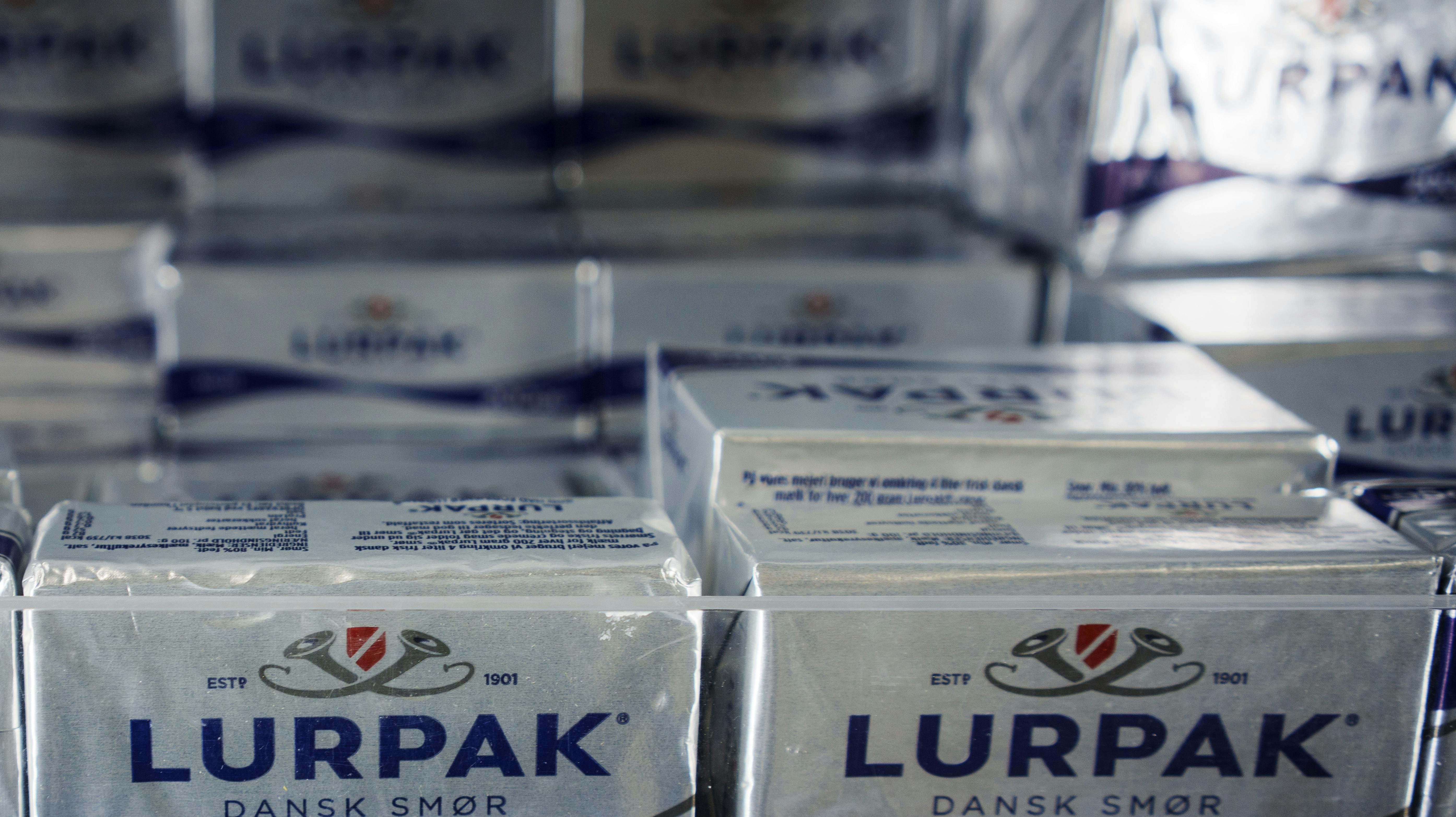 Det kan blive billigere at købe en pakke Lurpak.