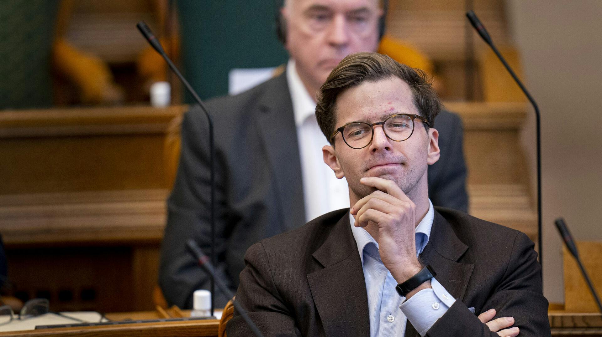Liberal Alliances partileder, Alex Vanopslagh, overtog formandsposten efter Anders Samuelsen.