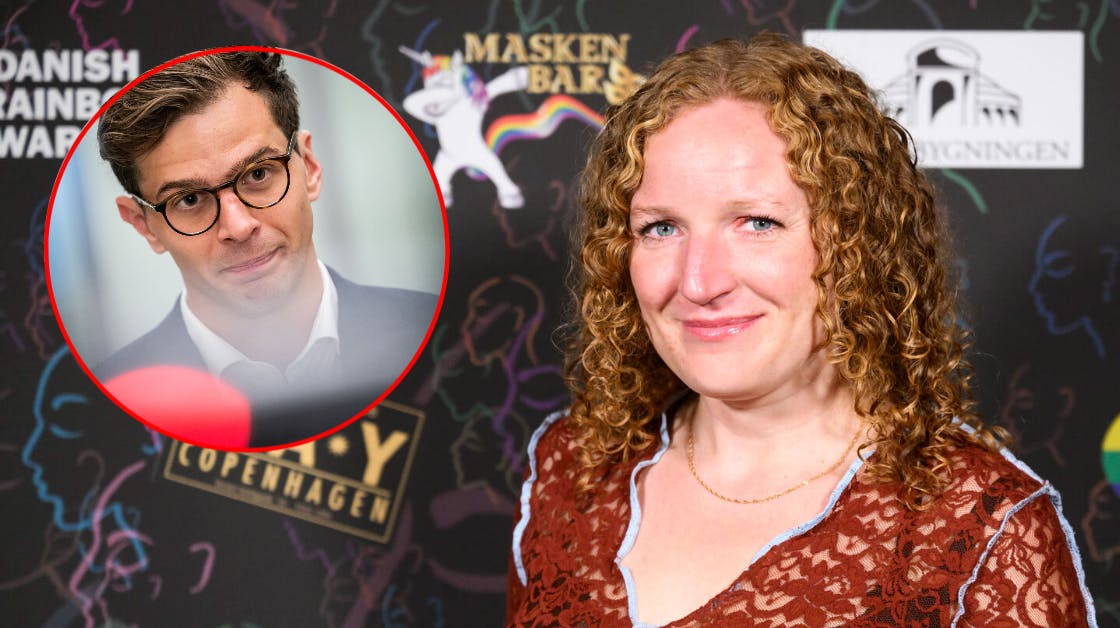 Rosa Lund (EL) og Alex Vanopslagh (LA) er ikke kun uenige på den politiske front.