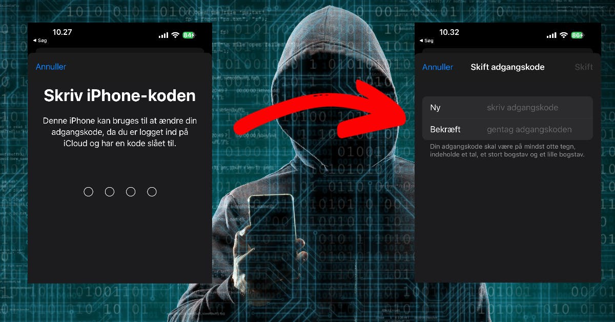 Din pinkode på telefonen er nøglen til at gøre rigtig meget skade. Derfor skal passe lidt så godt på den som på din iPhone.