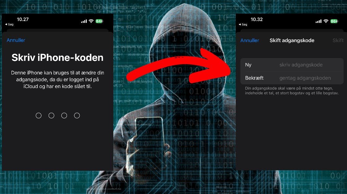 Din pinkode på telefonen er nøglen til at gøre rigtig meget skade. Derfor skal du passe lige så godt på den som på din iPhone.