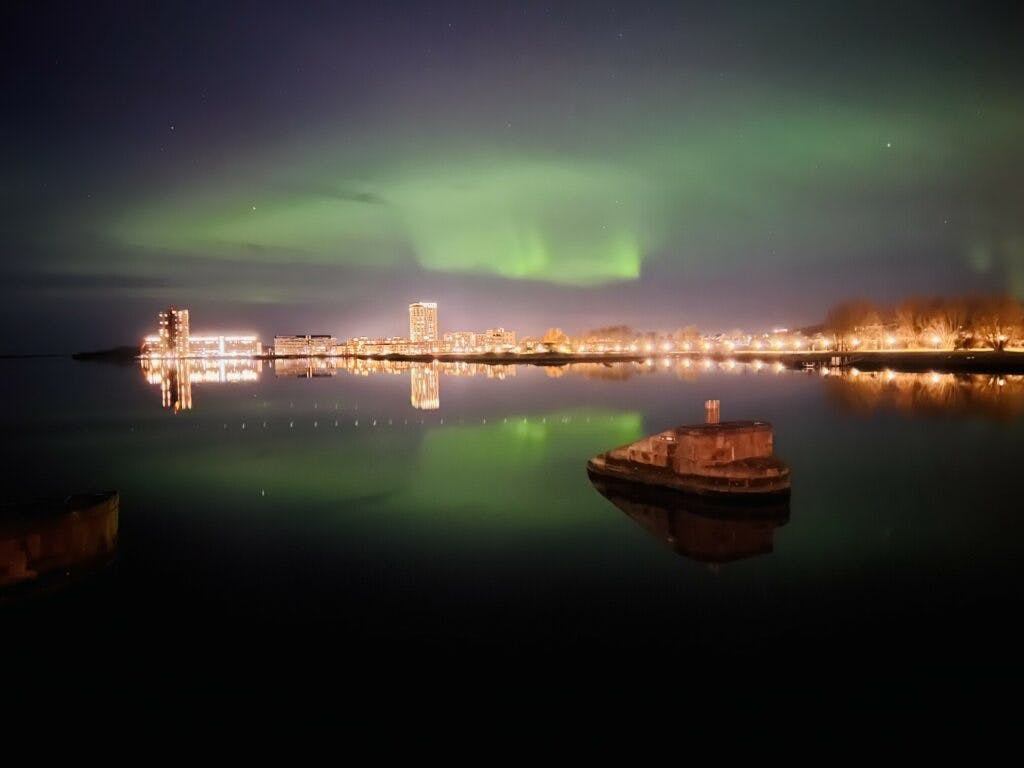 Her er vi i Aalborg.