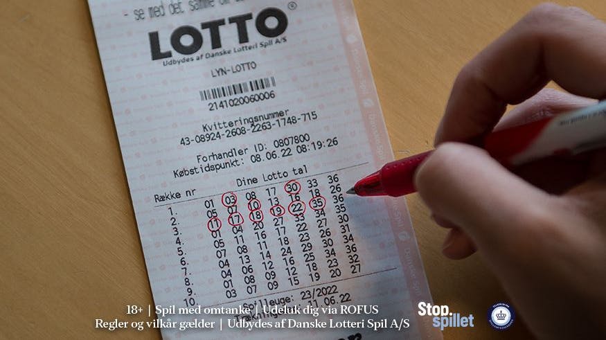 Pengene falder et tørt sted, forsikrer den nyslåede Lotto-vinder.