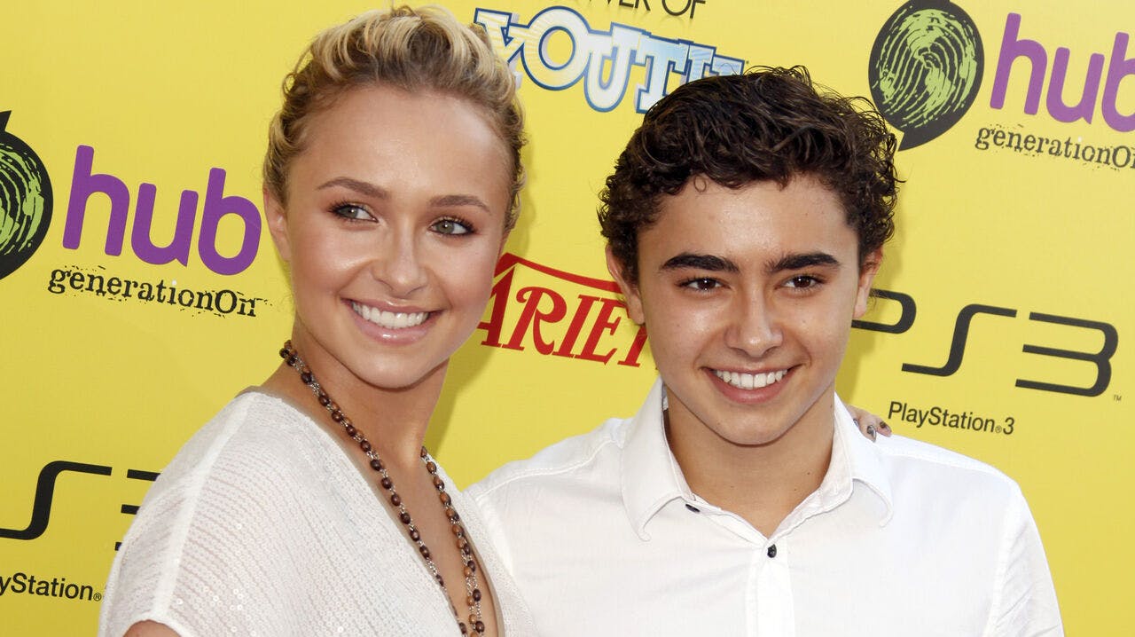 Arkivfoto af Hayden Panettiere og hendes lillebror, Jansen Panettiere, der døde i sidste uge.