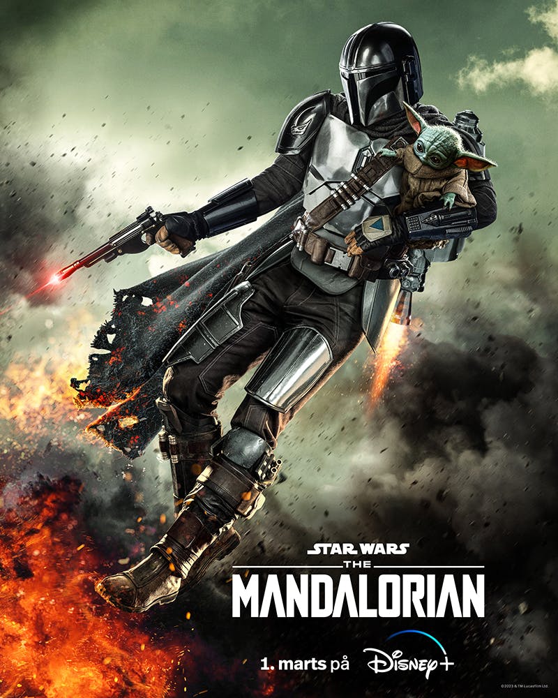 Pedro Pascal er tilbage som Din Djarin i tredje sæson af "The Mandalorian".