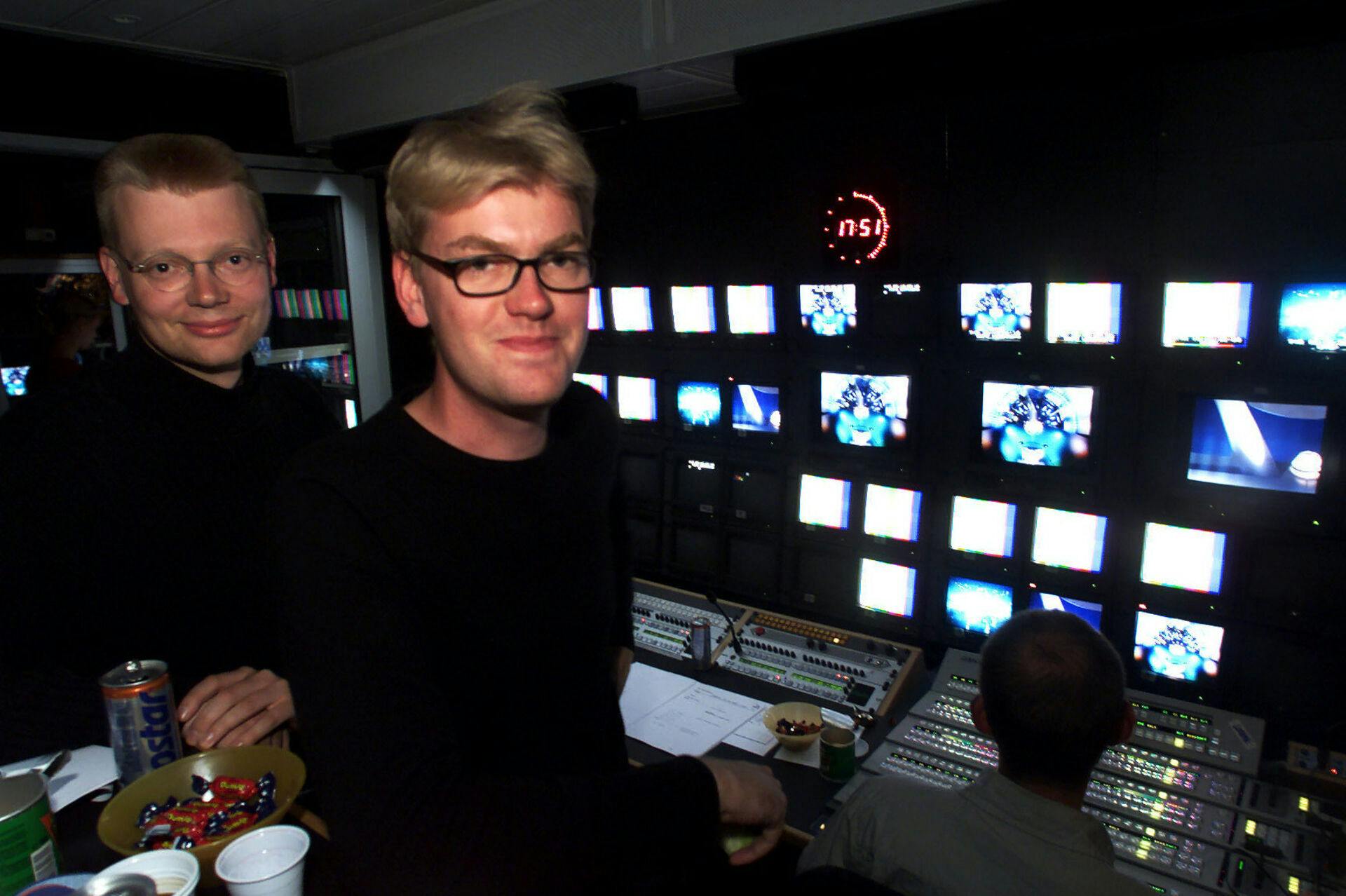 Keld Reinicke (tv.) og Palle Strøm var i sin tid med til at starte TV 2 Zulu.
