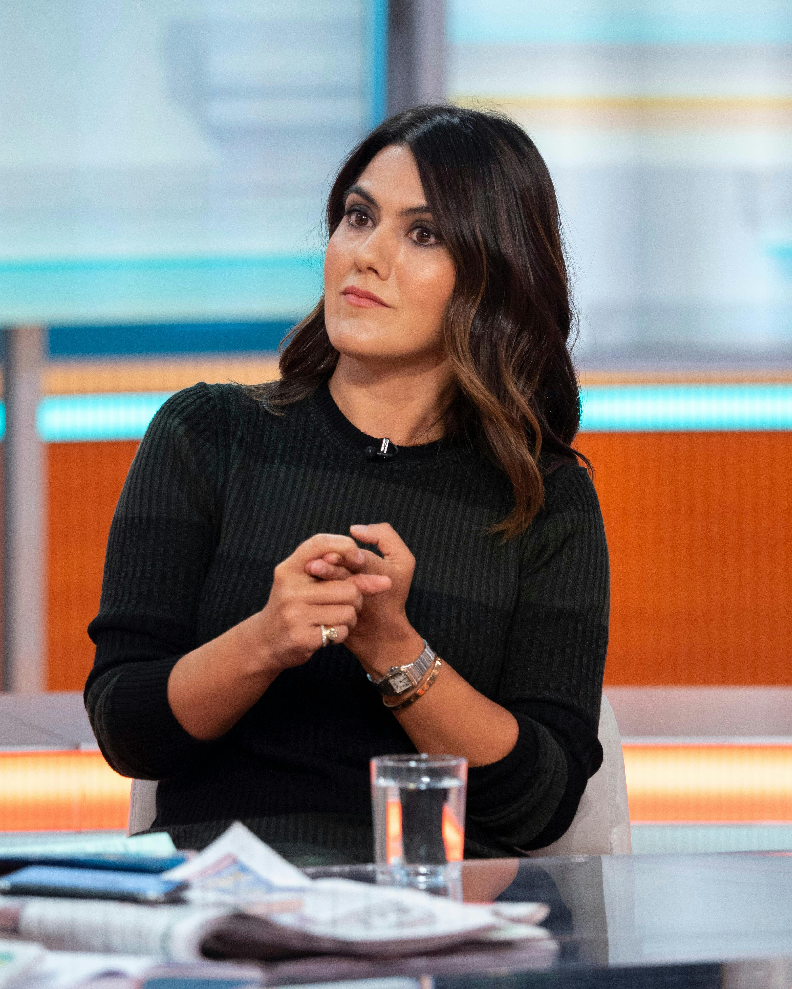 Farrah Storr er redaktør på den britiske udgave af magasinet ELLE. Her ses hun på britisk morgen-tv tilbage i 2018. 