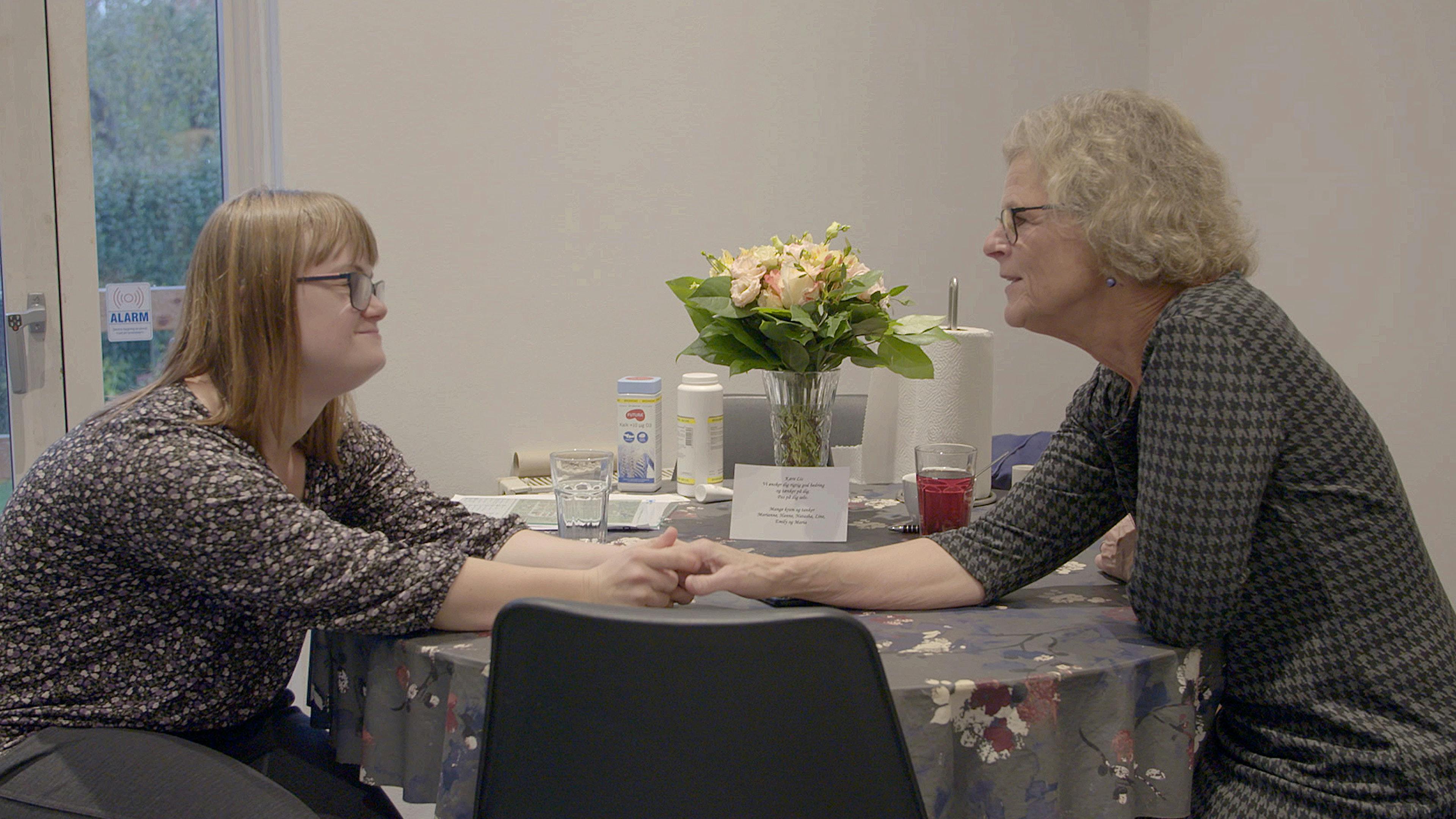 Lis Mørch er mor til 32-årige Chrstine, som er beboer på Valbyholm. 