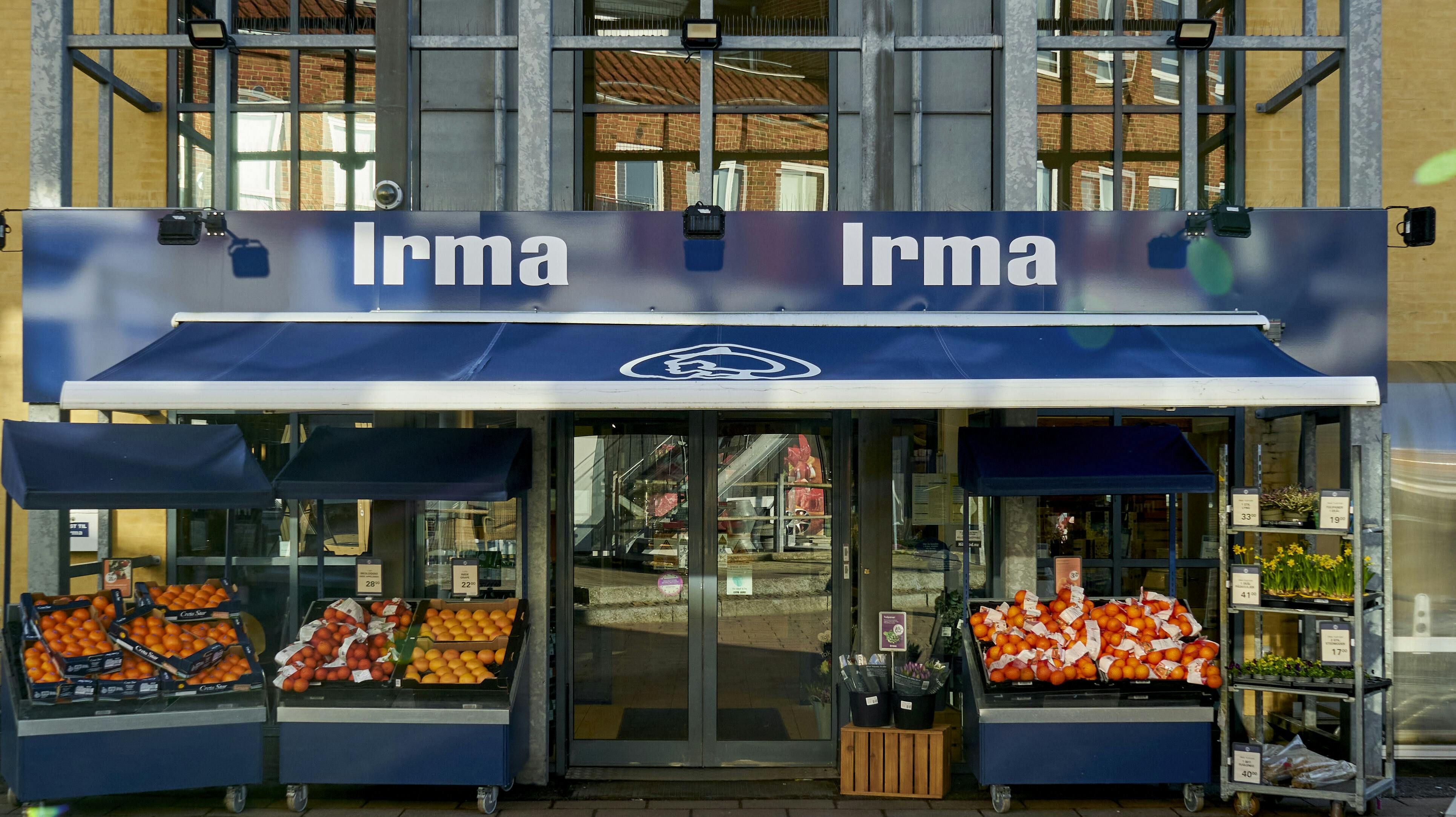 Søndag 5. marts lukker de første seks Irma-butikker i København.