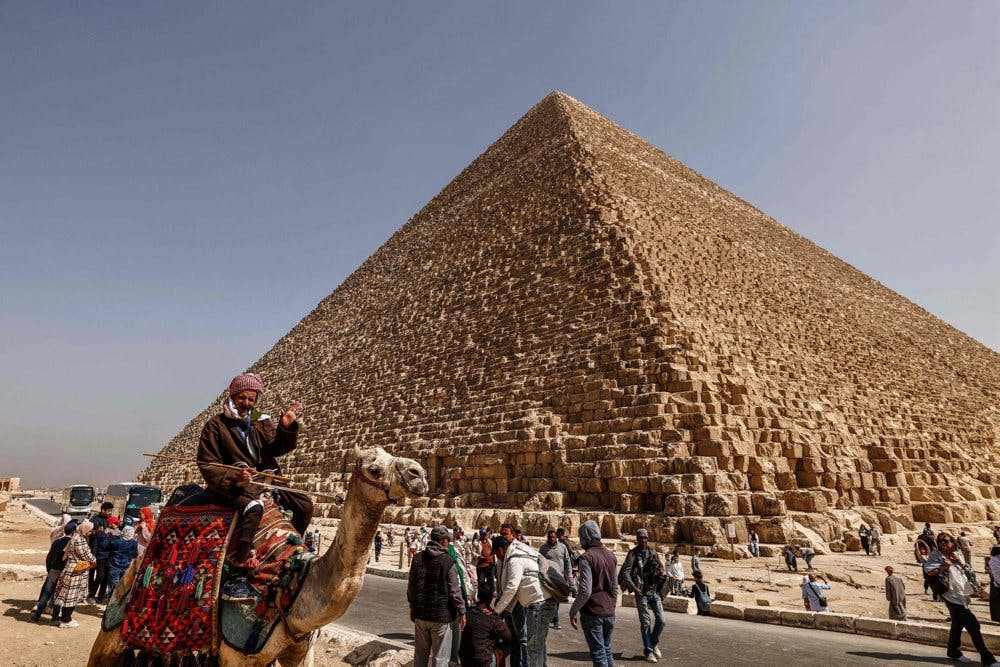 Egypten er især kendt for sine pyramider, der er ældre end Jesus. Og Ulf Pilgaard.
