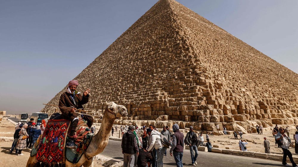 Egypten er især kendt for sine pyramider, der er ældre end Jesus. Og Ulf Pilgaard.