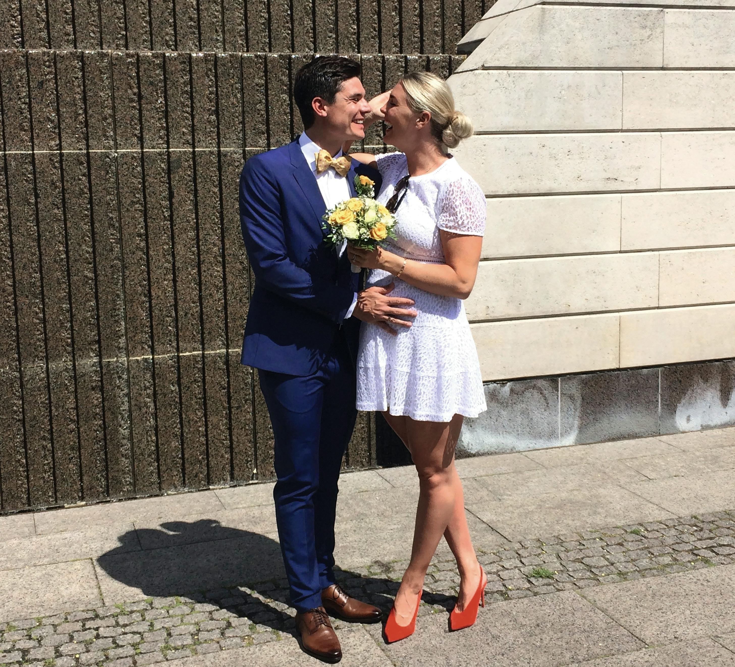 Lykken var stor, da de to svømmere blev gift i 2017. Nu er det forbi, efter Marco Loughran ifølge Jeanette Ottesen var utro. 