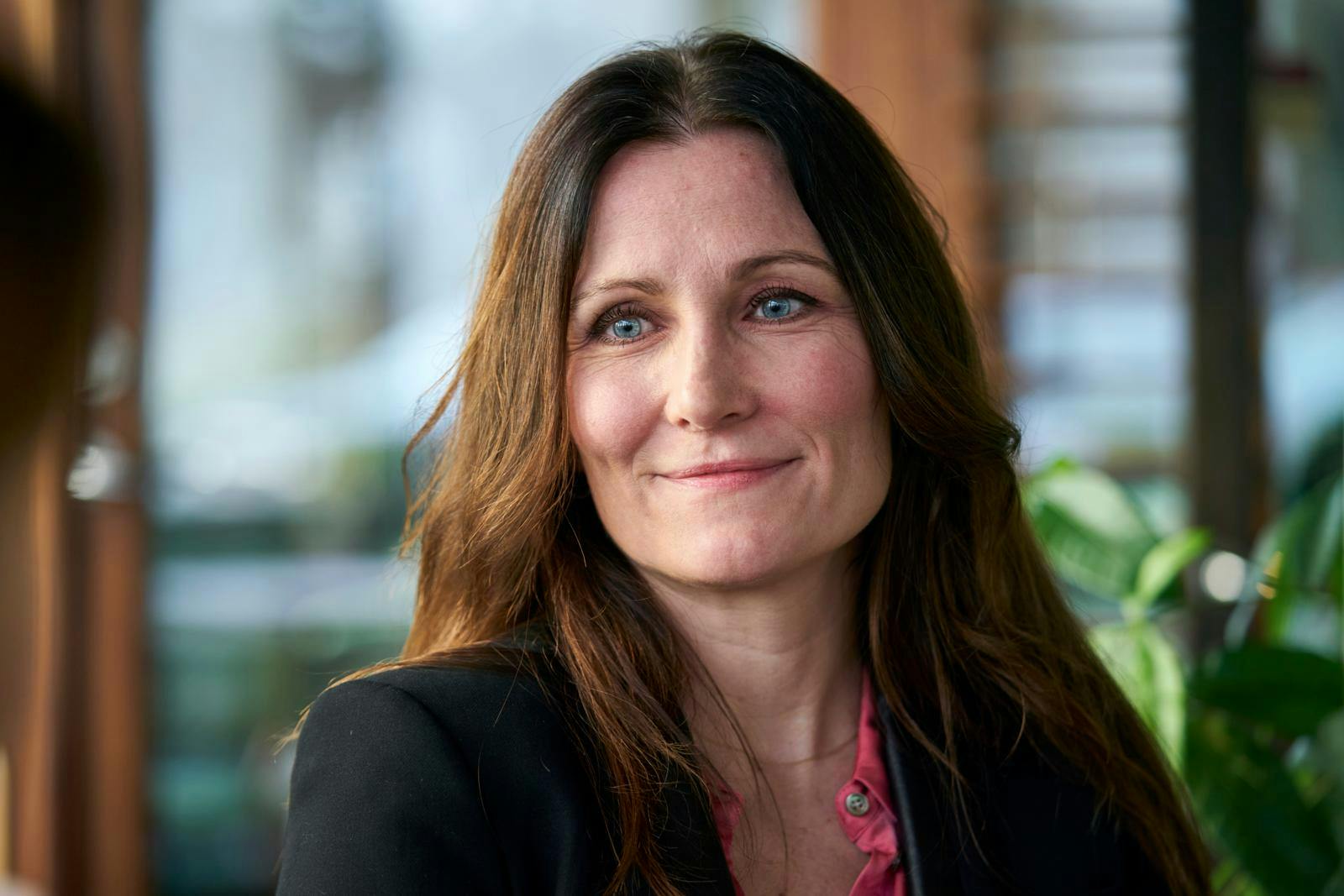 Den nye løvinde blev yderst berørt over iværksætterens historie. 