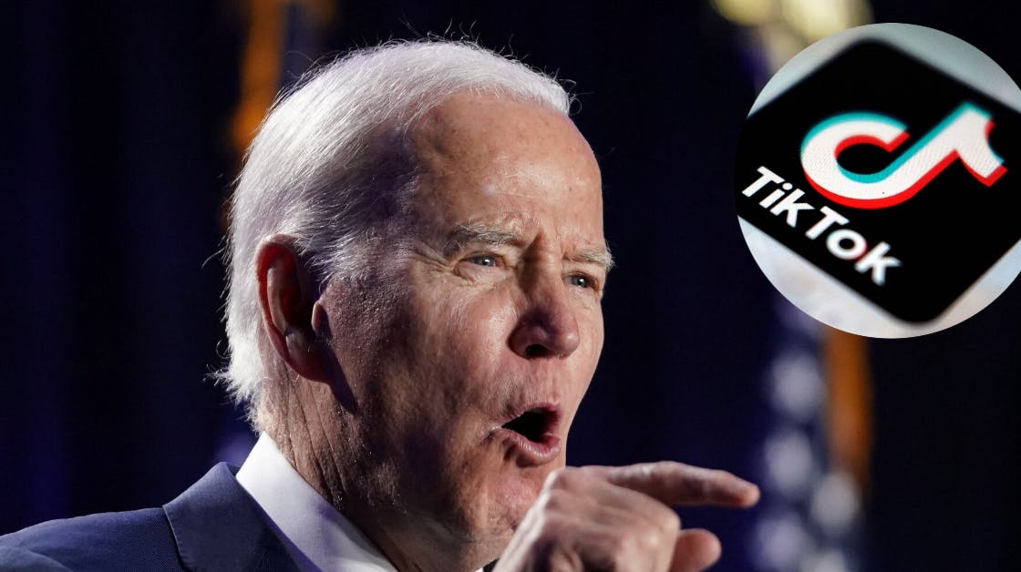 Den amerikanske præsident Biden får ny magt til at forbyde TikTok helt.