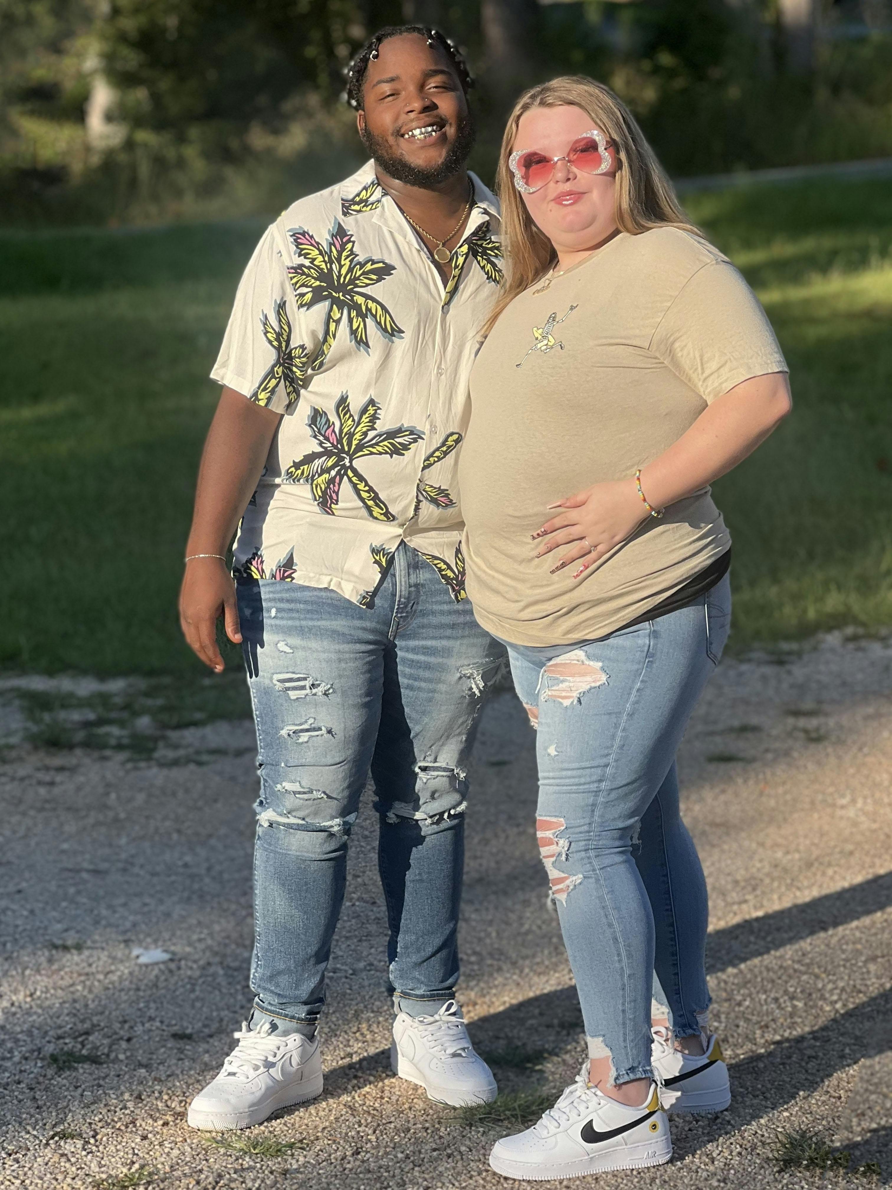 Parret fandt sammen i 2021.