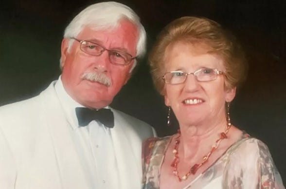 David og Celia Ward var gift gennem 53 år.
