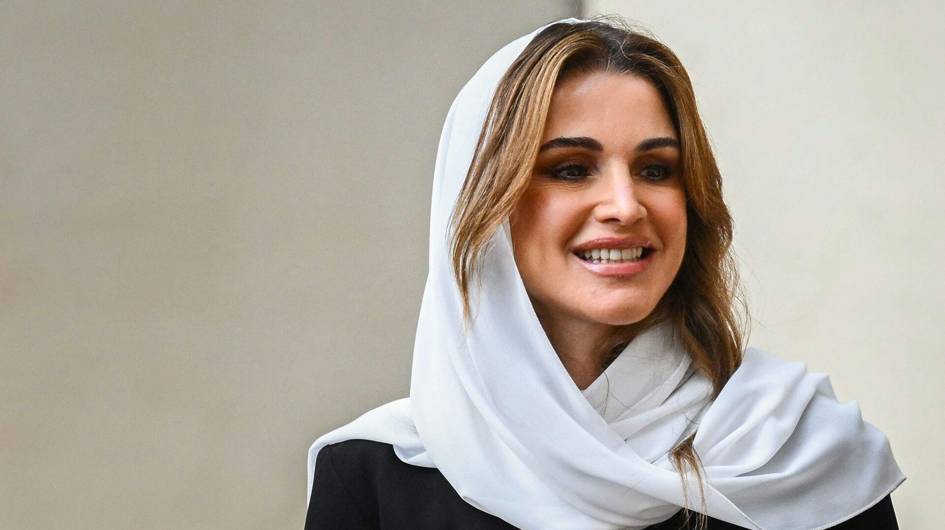 Dronning Rania sender sød hilsen til sin datter prinsesse Iman