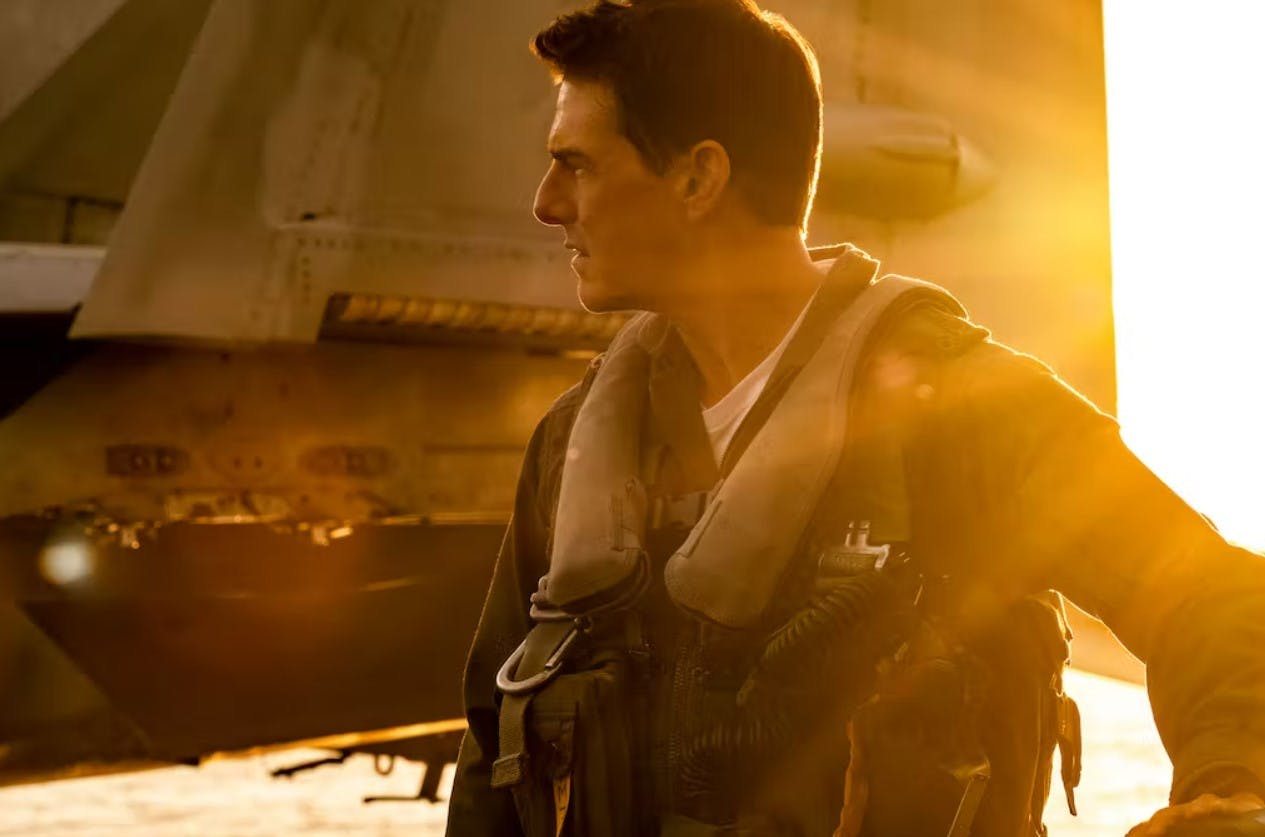 Tom Cruise i "Top Gun 2: Maverick".