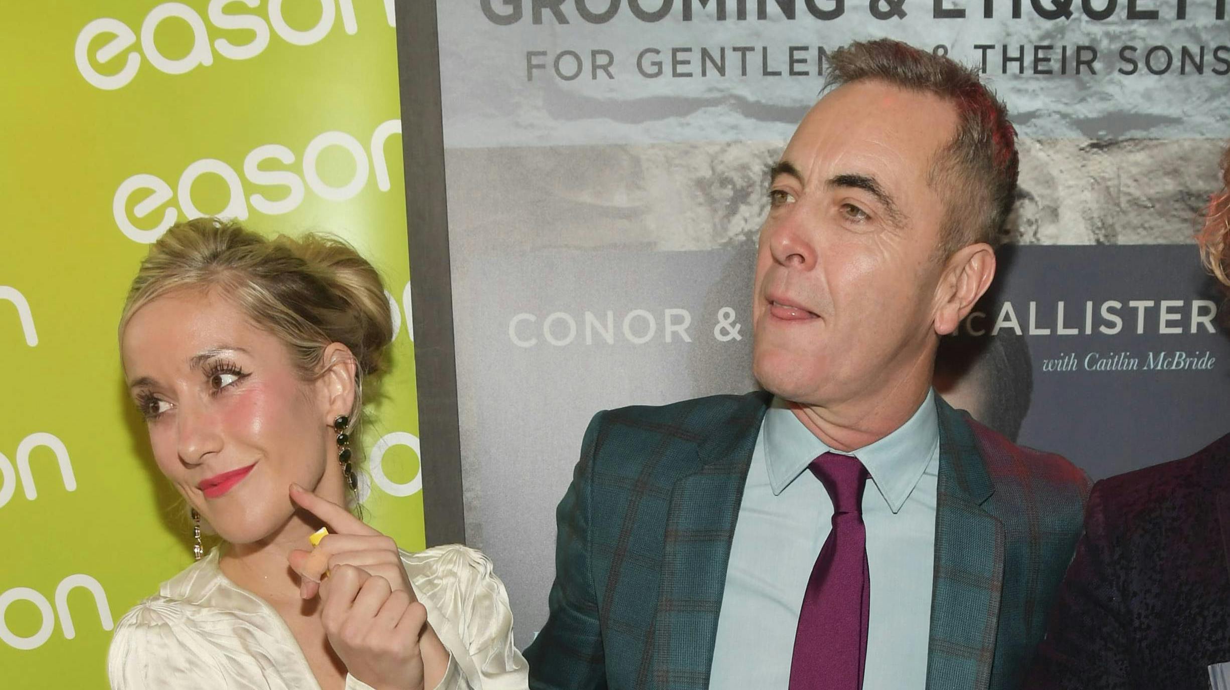 Katy Gleadhill og James Nesbitt startede med at date i 2015.