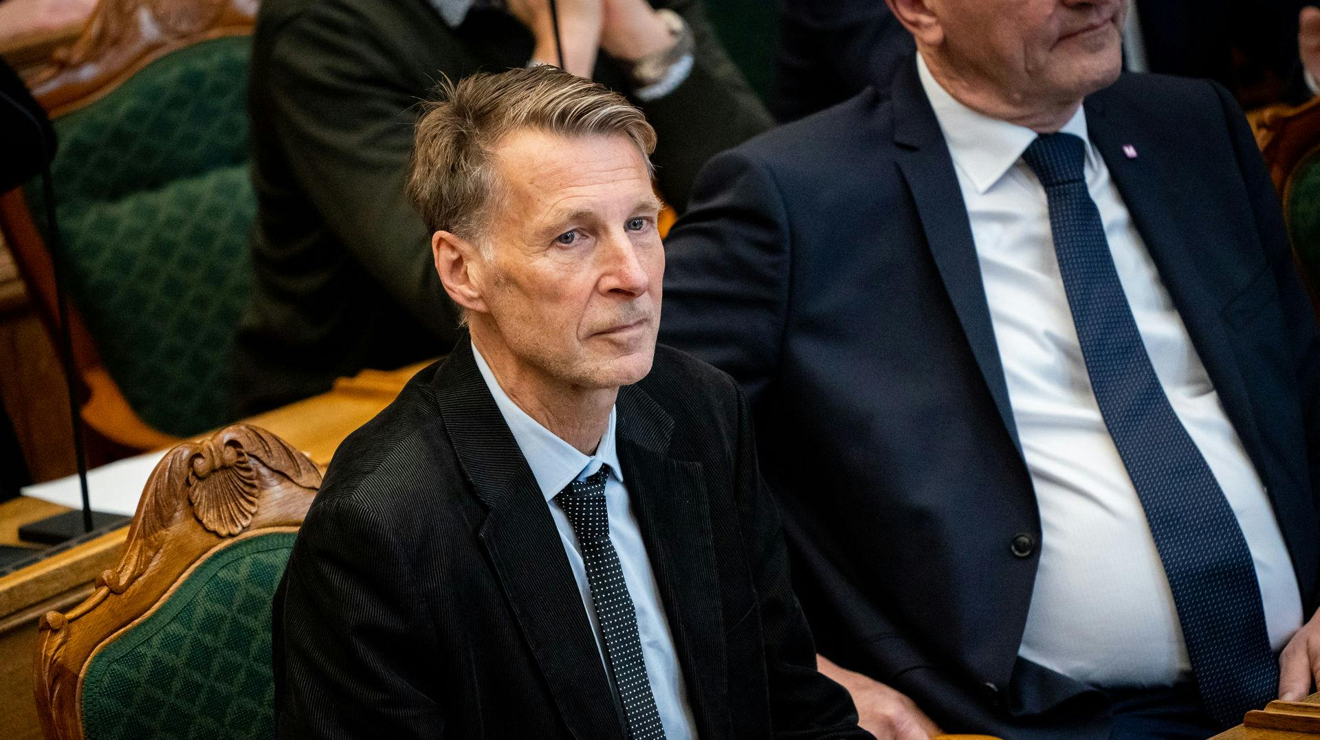 Jon Stephensen (M) under andet møde efter folketingsvalget i Folketingssalen på Christiansborg, onsdag den 16. november 2022.