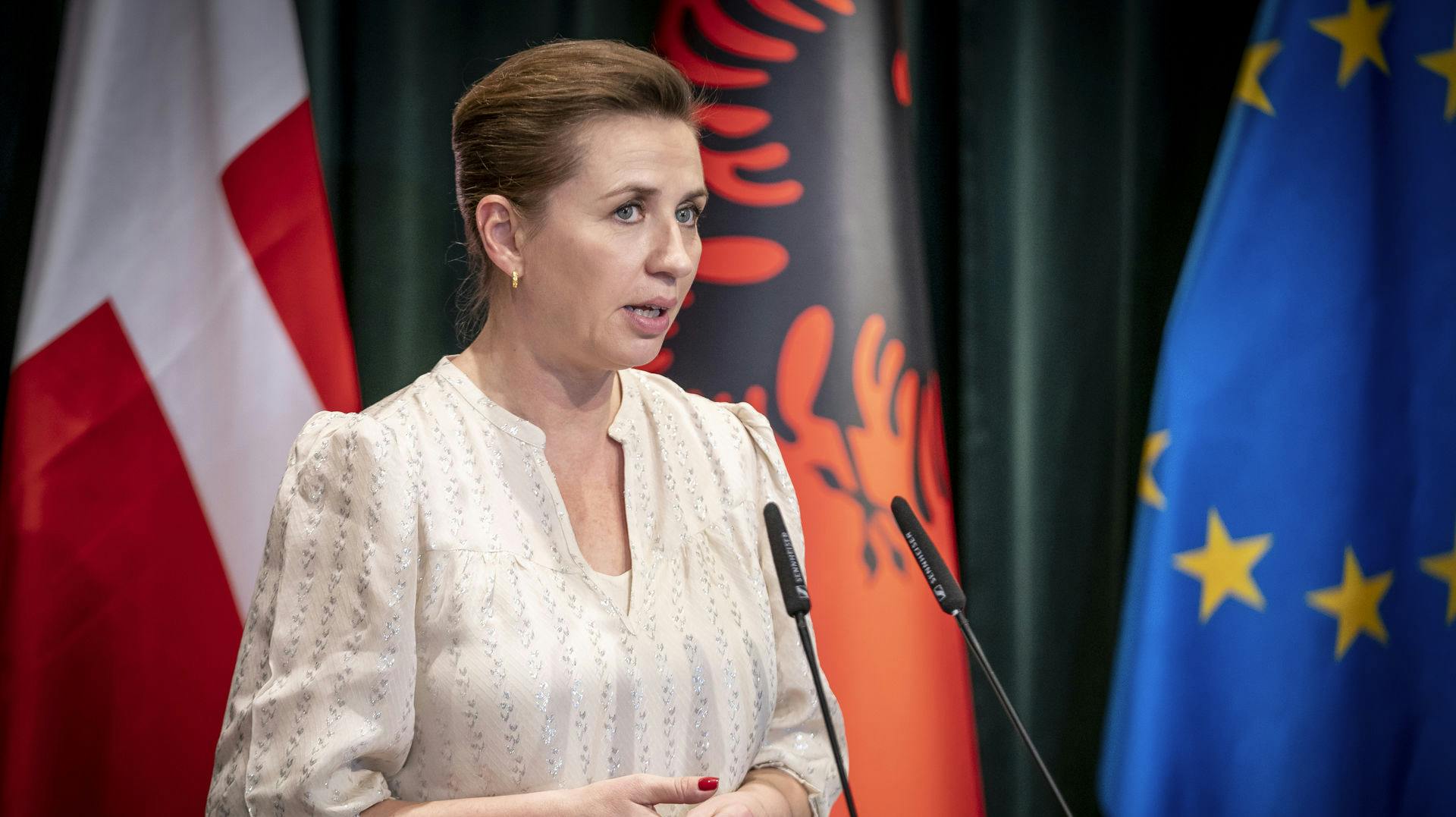 Mette Frederiksen er blevet syg.
