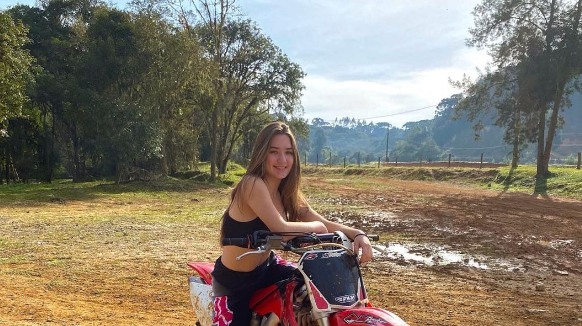 Gabriela Valentini døde kun 17 år gammel af sine kvæstelser efter en tragisk motocrossulykke.