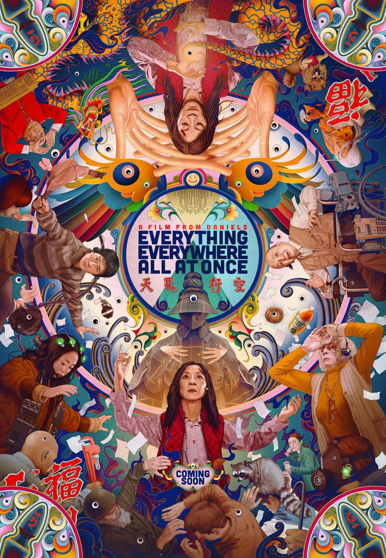 "Everything Everywhere All at Once" kan blive den helt store vinder ved årets Oscar-uddeling.