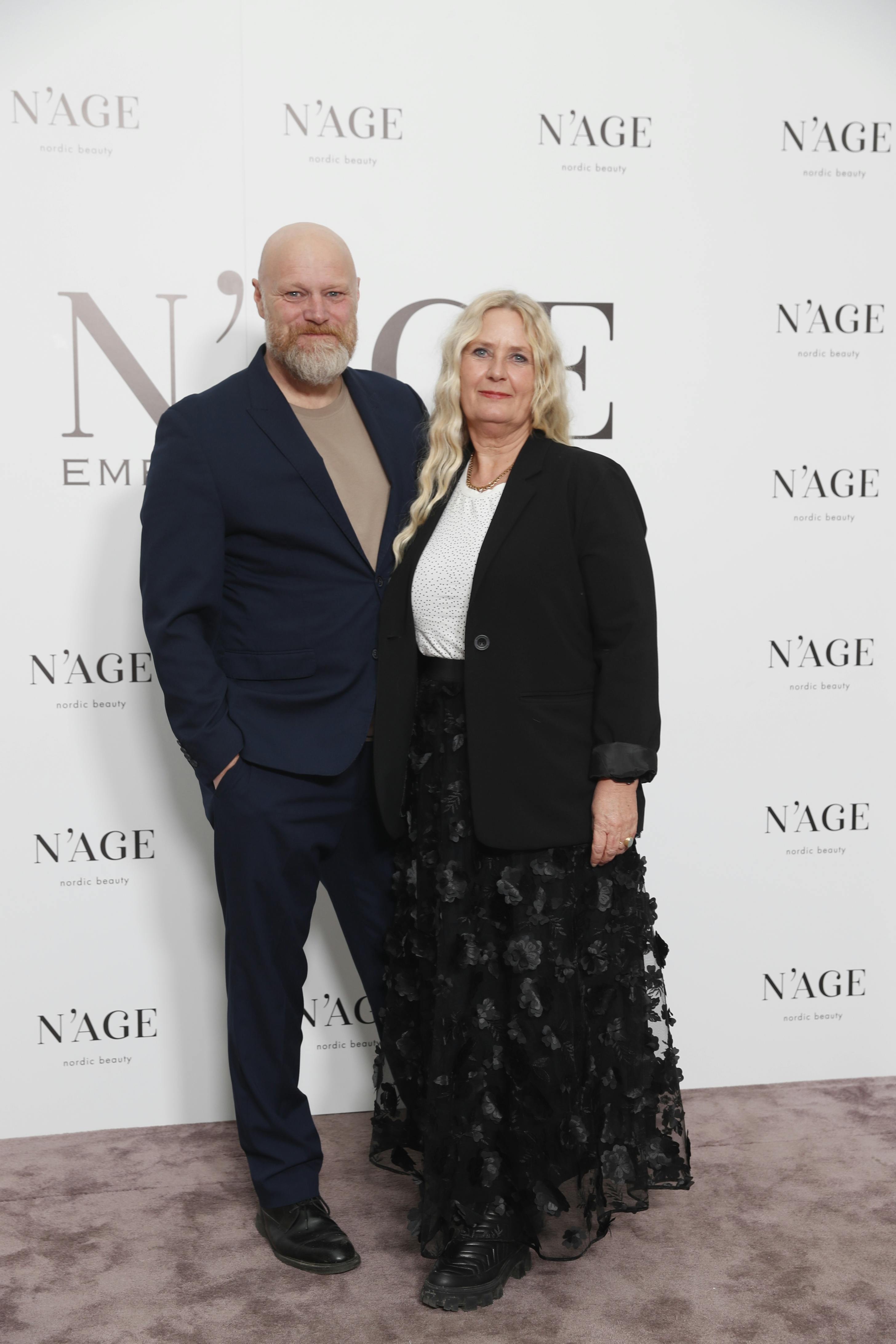 Mads Steffensen og hustru Marianne.