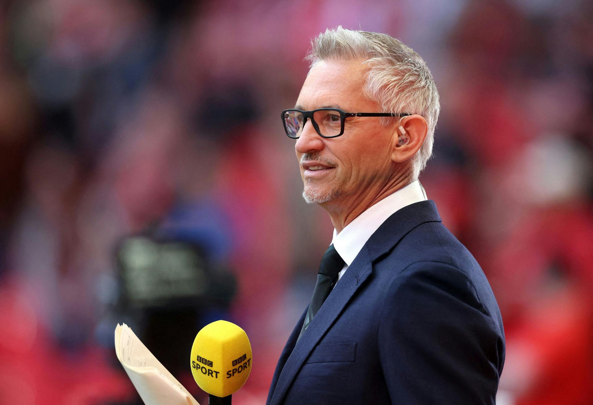 Den tidligere landsholdsspiller Gary Lineker har fået en ny karriere som tv-kommentator. I hvert fald indtil nu.