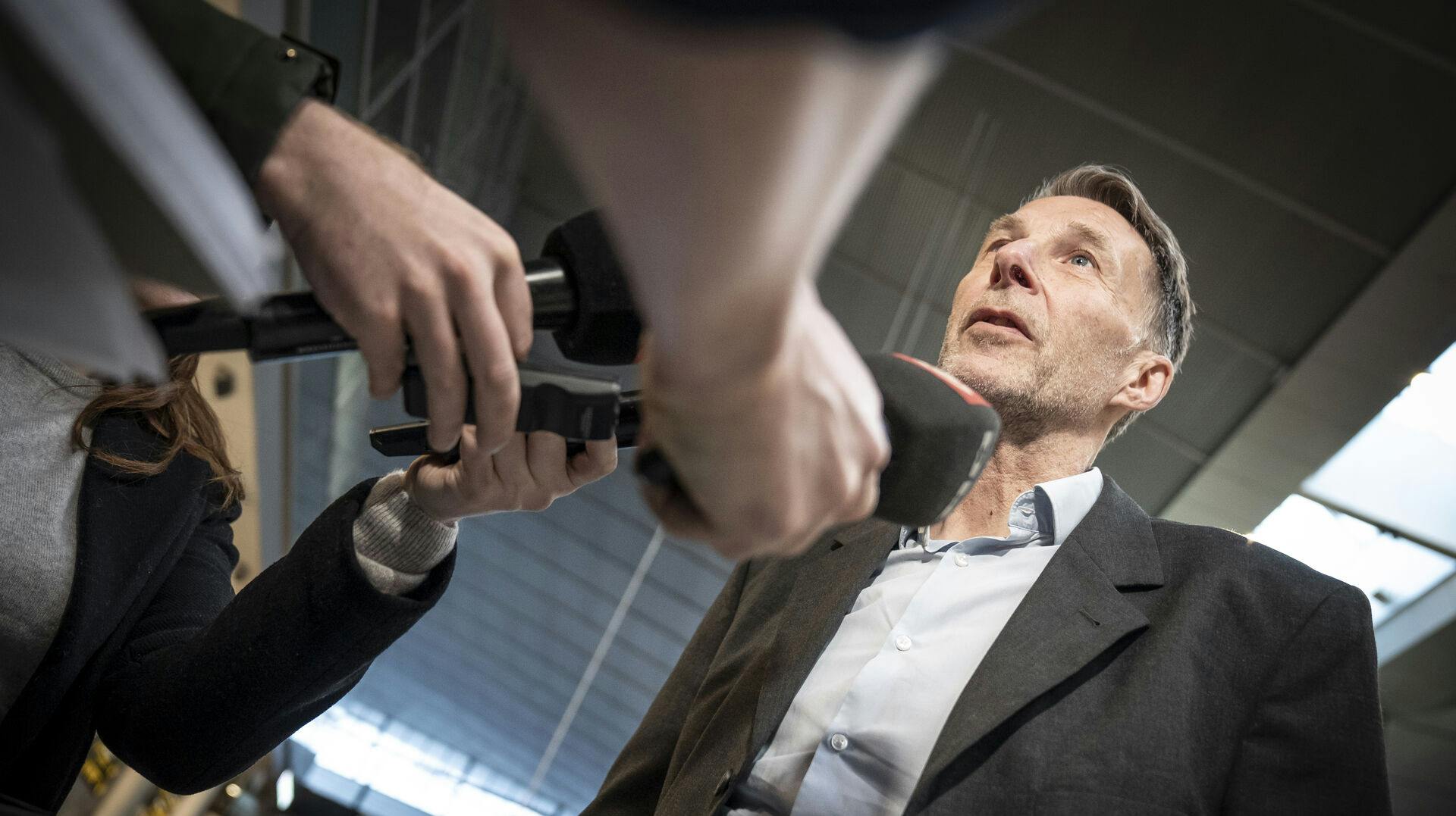 Moderaternes kulturordfører Jon Stephensen bliver ikke politianmeldt af bestyrelsen for teatret Aveny-T.