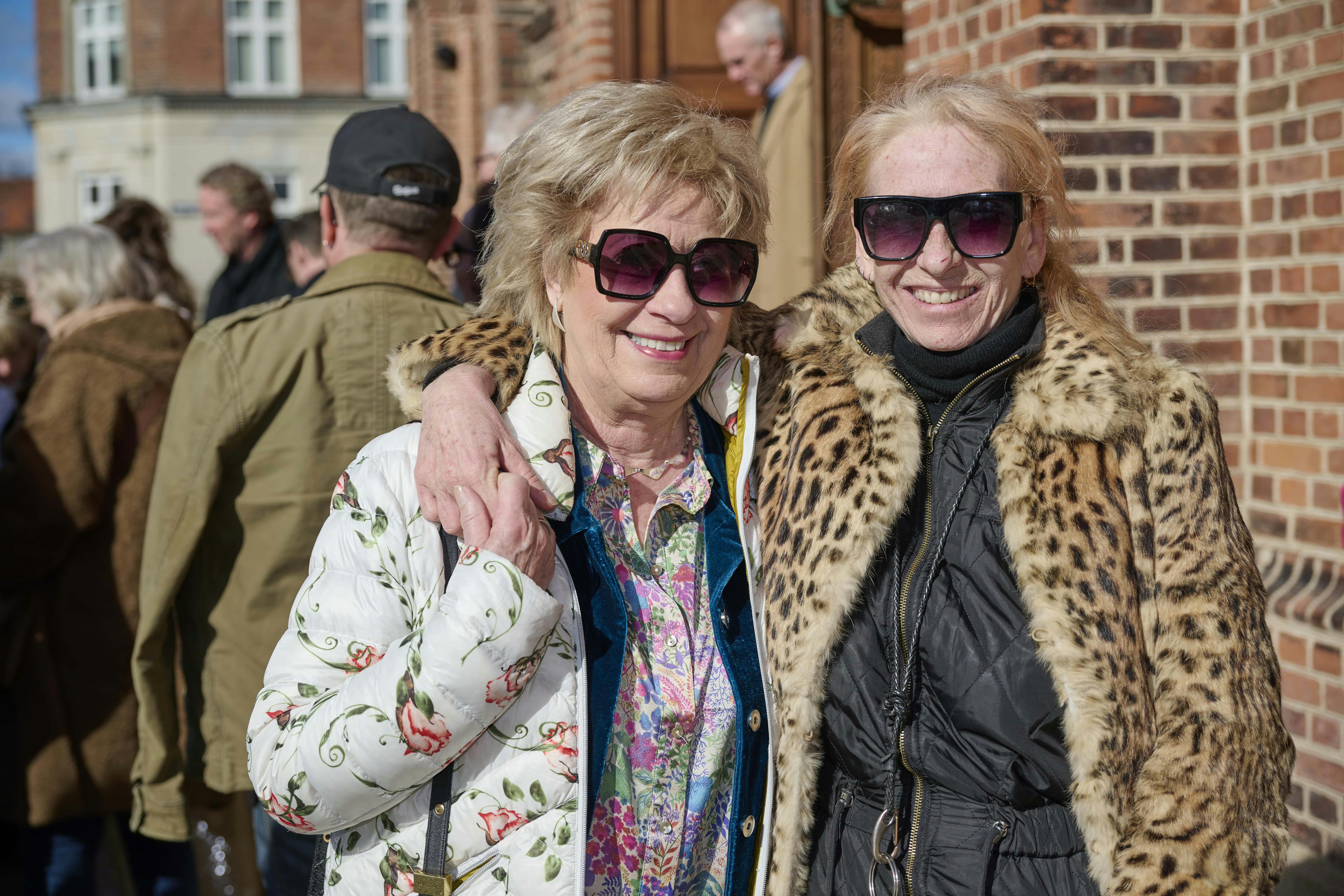 Også Birthe Kjær var at finde ved Sankt Pauls Kirke på Østerbro.